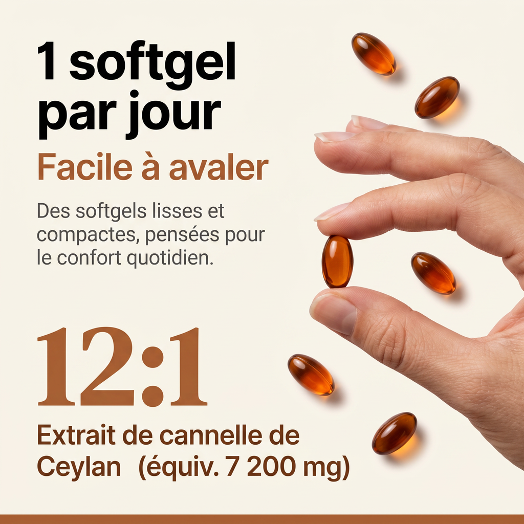 Cylae — Cannelle de Ceylan 7 200 mg avec huile MCT