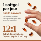 Cylae — Cannelle de Ceylan 7 200 mg avec huile MCT